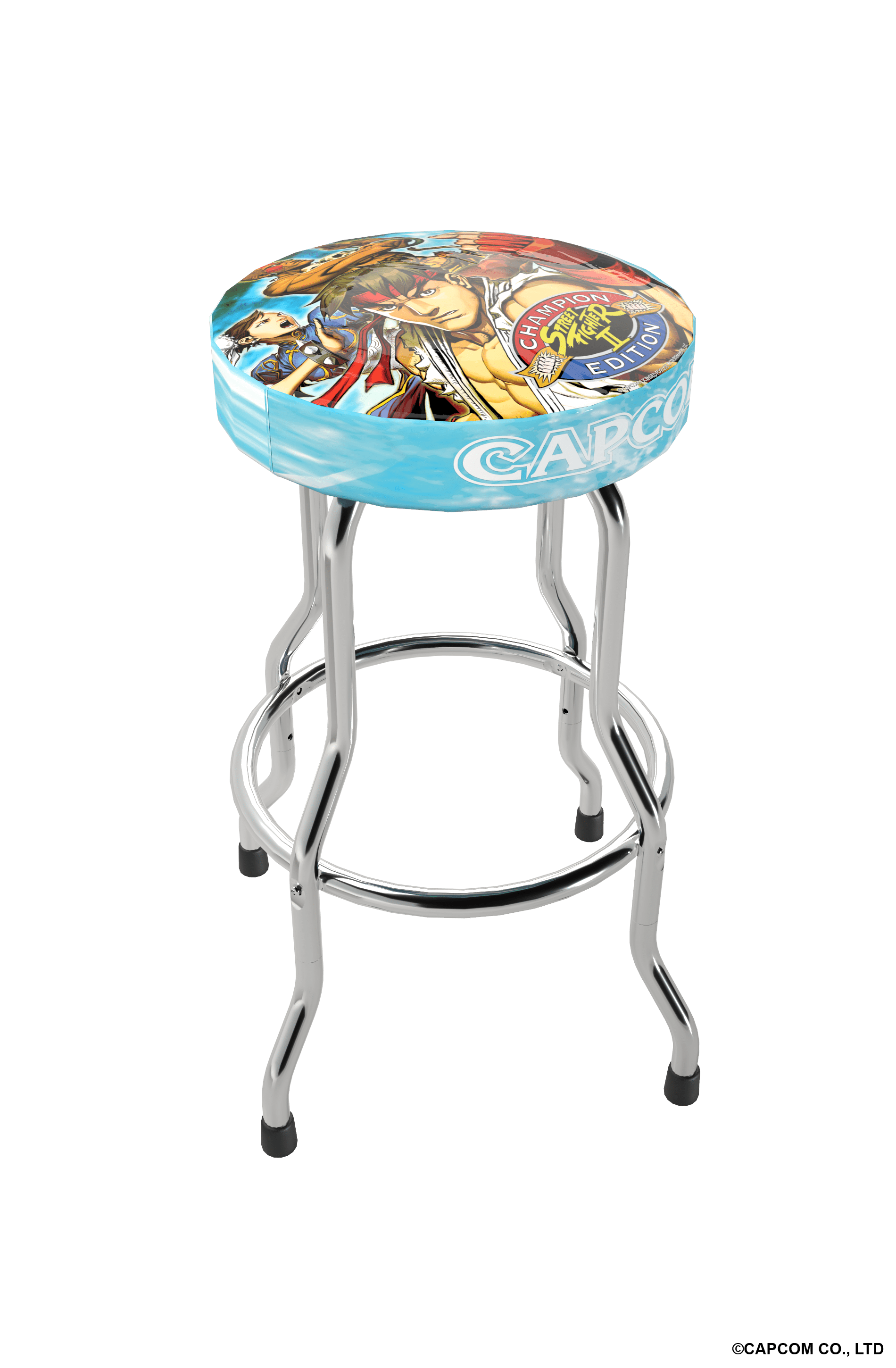 CAPCOM Legacy Adjustable Stool Shinku Hadoken Edition