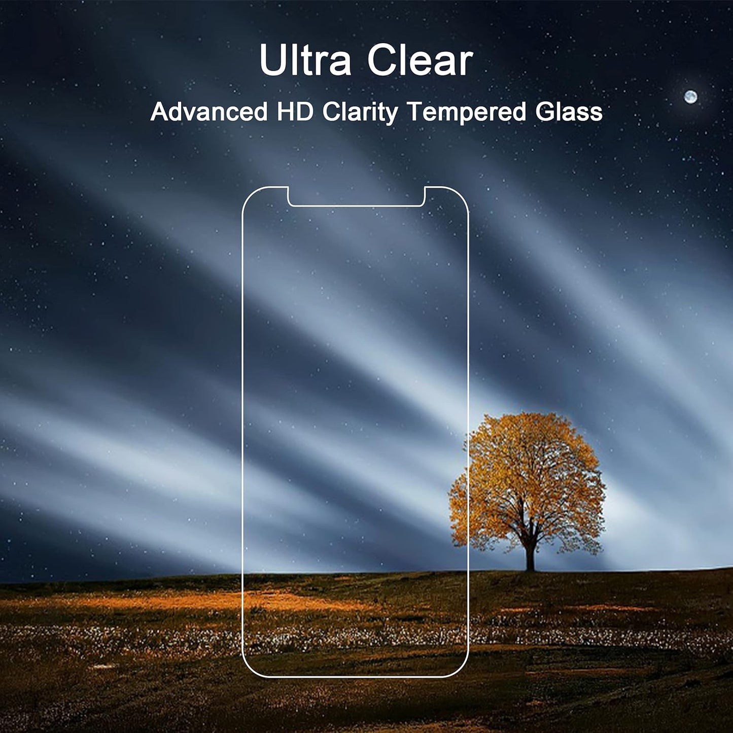 Ailun Screen Protector for iPhone 12 / iPhone 12 Pro 2020 6.1 Inch 3 Pack Case Friendly Tempered Glass