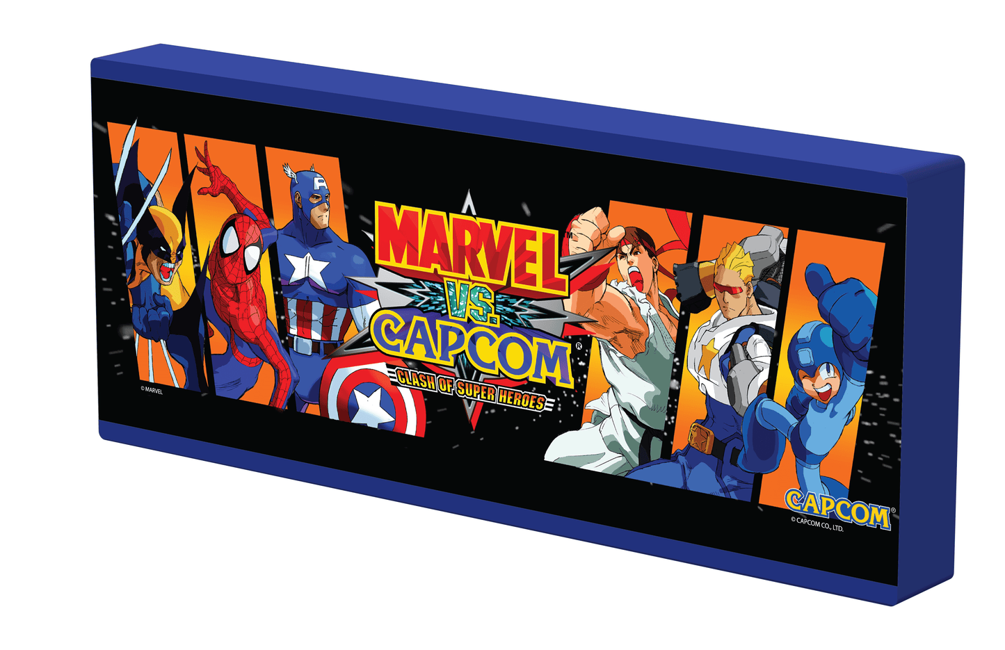 Mavel VS Capcom Light up Wall Mounted Marquee (24In X 10In)