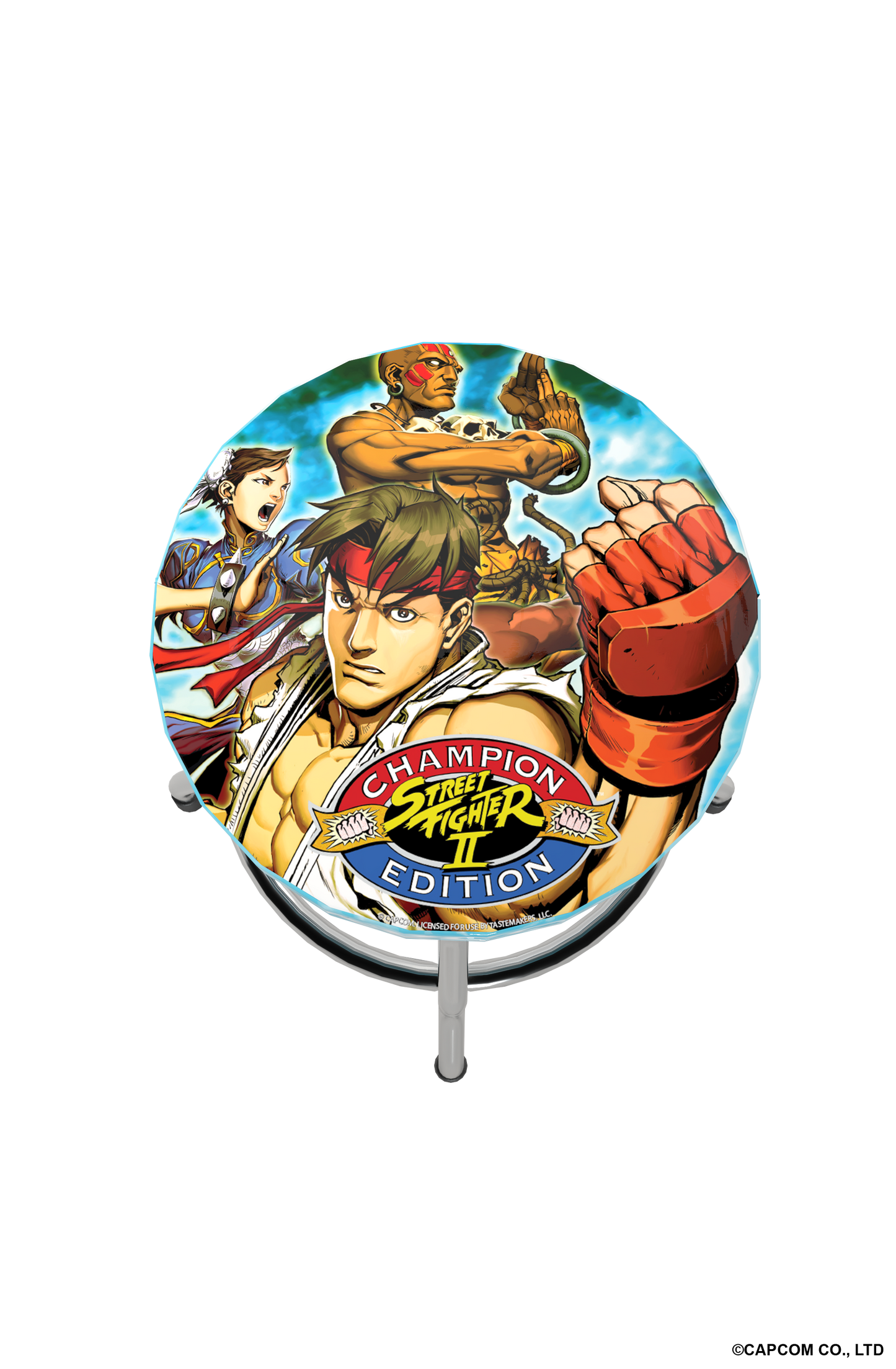 CAPCOM Legacy Adjustable Stool Shinku Hadoken Edition