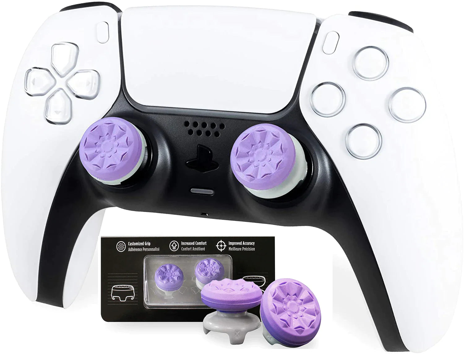 Silicone Thumb Grips for Ps4 Controller Joystick Cover CQC Freek Joysticks Extenders Caps for Playstation4 Game Accessories