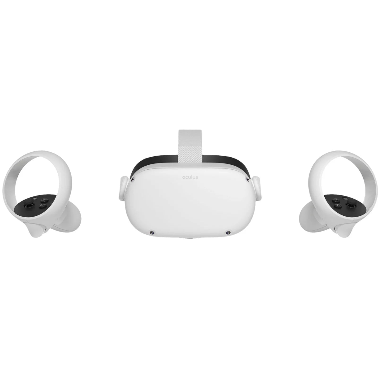 2020  Quest 2 All-In-One VR Headset, Touch Controllers, 64GB SSD, 1832X1920 up to 90 Hz Refresh Rate LCD, Glasses Compitble, 3D Audio